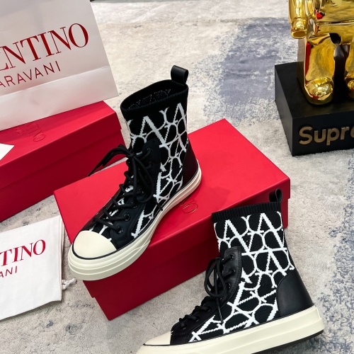Replica Valentino Boots For Women #1125465 $102.00 USD for Wholesale