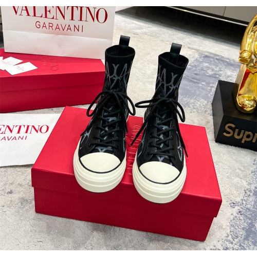 Replica Valentino Boots For Women #1125466 $102.00 USD for Wholesale