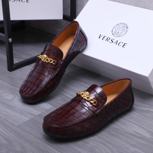 Versace Leather Shoes For Men #1125562