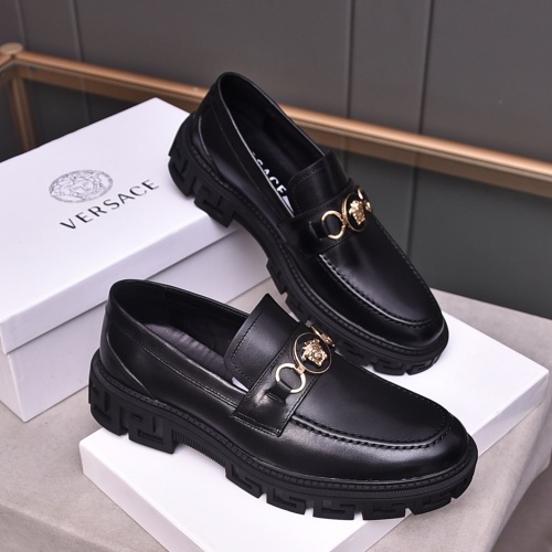 Versace Leather Shoes For Men #1125605