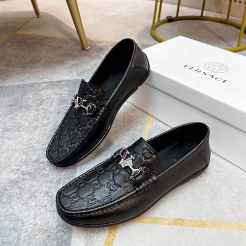 Versace Leather Shoes For Men #1125751