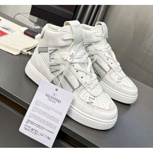 Replica Valentino High Tops Shoes For Men #1126254 $118.00 USD for Wholesale