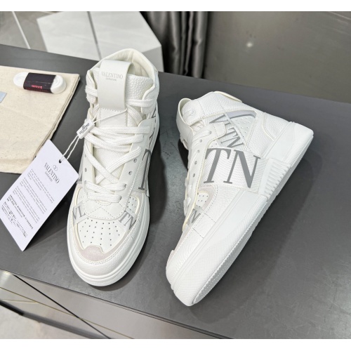 Replica Valentino High Tops Shoes For Women #1126255 $118.00 USD for Wholesale