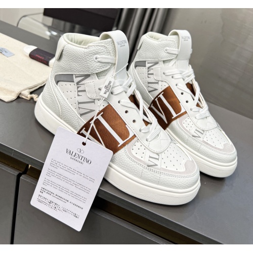 Replica Valentino High Tops Shoes For Men #1126256 $118.00 USD for Wholesale
