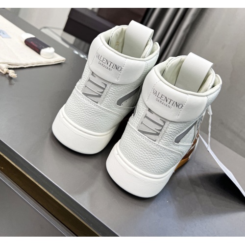 Replica Valentino High Tops Shoes For Men #1126256 $118.00 USD for Wholesale