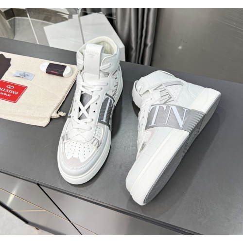 Replica Valentino High Tops Shoes For Men #1126258 $118.00 USD for Wholesale