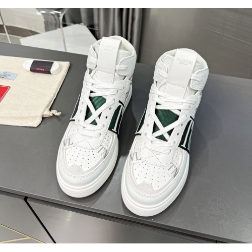 Replica Valentino High Tops Shoes For Women #1126262 $118.00 USD for Wholesale