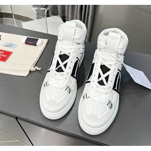 Replica Valentino High Tops Shoes For Men #1126263 $118.00 USD for Wholesale