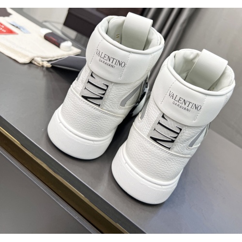 Replica Valentino High Tops Shoes For Men #1126263 $118.00 USD for Wholesale