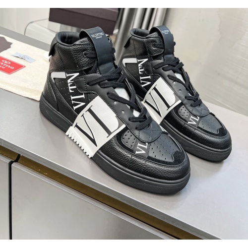 Replica Valentino High Tops Shoes For Men #1126265 $118.00 USD for Wholesale