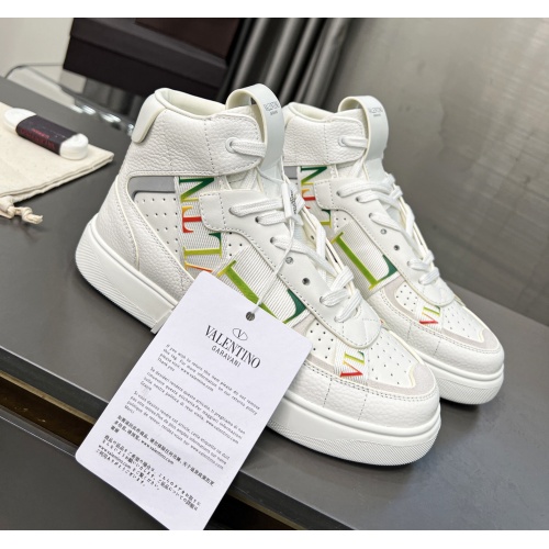 Replica Valentino High Tops Shoes For Men #1126269 $88.00 USD for Wholesale