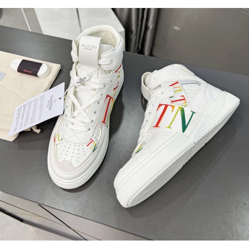 Replica Valentino High Tops Shoes For Men #1126269 $88.00 USD for Wholesale