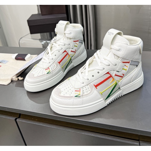 Valentino High Tops Shoes For Women #1126270 $88.00 USD, Wholesale Replica Valentino High Tops Shoes
