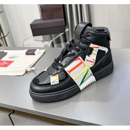 Replica Valentino High Tops Shoes For Women #1126273 $118.00 USD for Wholesale