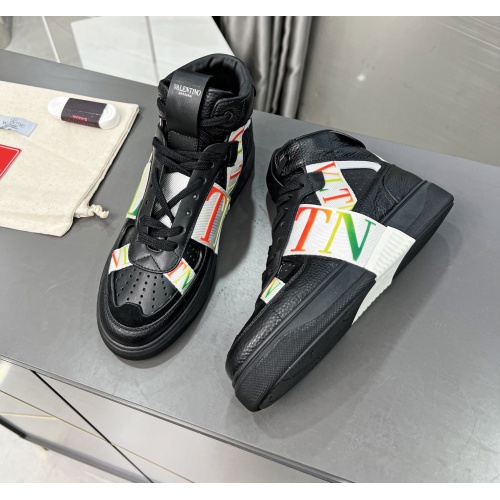 Replica Valentino High Tops Shoes For Women #1126273 $118.00 USD for Wholesale