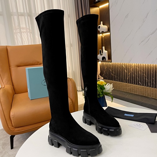 Replica Prada Boots For Women #1126363 $112.00 USD for Wholesale