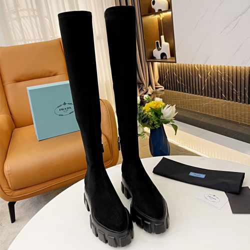 Replica Prada Boots For Women #1126363 $112.00 USD for Wholesale