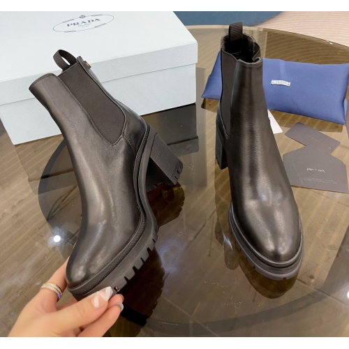 Replica Prada Boots For Women #1126533 $122.00 USD for Wholesale