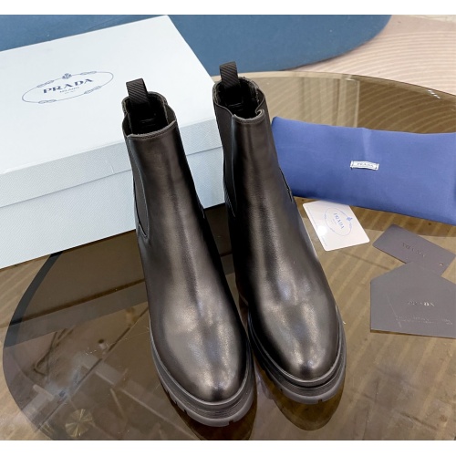 Replica Prada Boots For Women #1126533 $122.00 USD for Wholesale