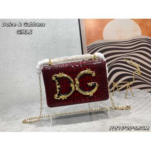 Dolce &amp; Gabbana D&amp;G AAA Quality Messenger Bags For Women #1126760 $112.00 USD, Wholesale Replica Dolce &amp; Gabbana D&amp;G AAA Quality Messenger Bags