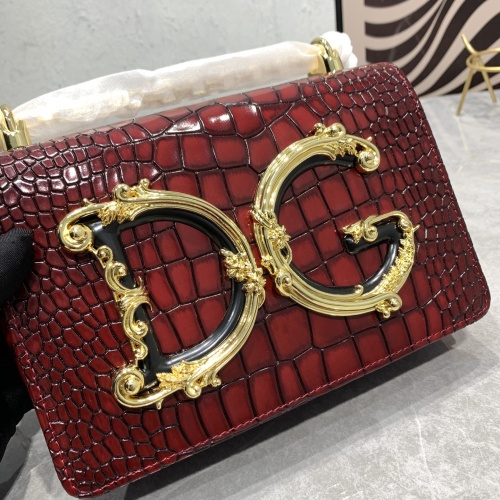 Replica Dolce & Gabbana D&G AAA Quality Messenger Bags For Women #1126760 $112.00 USD for Wholesale
