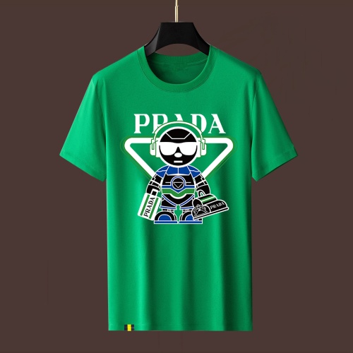 Prada T-Shirts Short Sleeved For Men #1126955