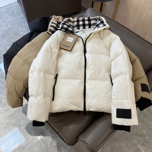 Replica Burberry Down Feather Coat Long Sleeved For Women #1127077 $192.00 USD for Wholesale