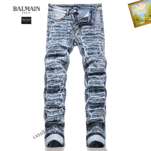 Balmain Jeans For Men #1127345 $48.00 USD, Wholesale Replica Balmain Jeans