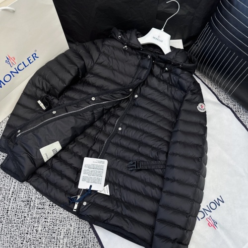 Replica Moncler Down Feather Coat Long Sleeved For Women #1127372 $172.00 USD for Wholesale