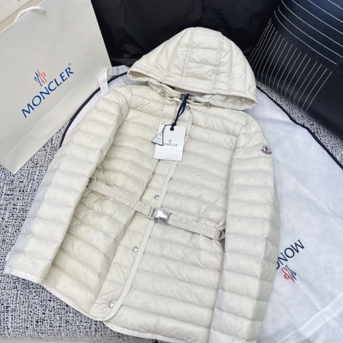 Moncler Down Feather Coat Long Sleeved For Women #1127373