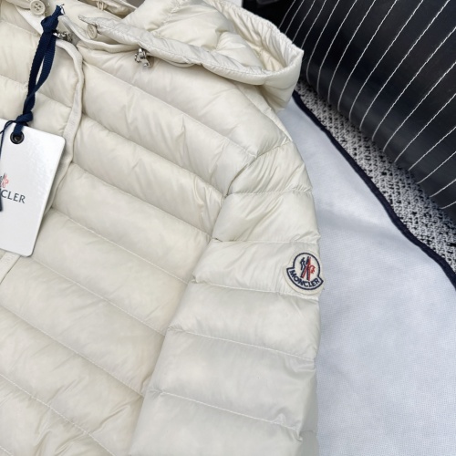 Replica Moncler Down Feather Coat Long Sleeved For Women #1127373 $172.00 USD for Wholesale