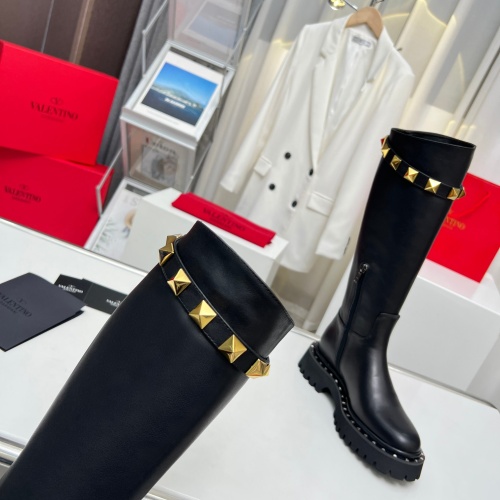 Replica Valentino Boots For Women #1127832 $150.00 USD for Wholesale