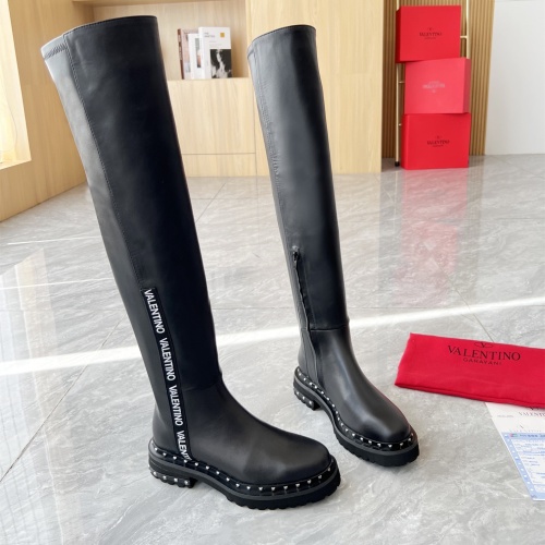 Replica Valentino Boots For Women #1127840 $118.00 USD for Wholesale