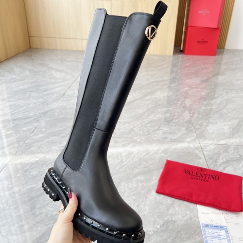 Replica Valentino Boots For Women #1127842 $150.00 USD for Wholesale