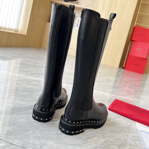 Replica Valentino Boots For Women #1127842 $150.00 USD for Wholesale
