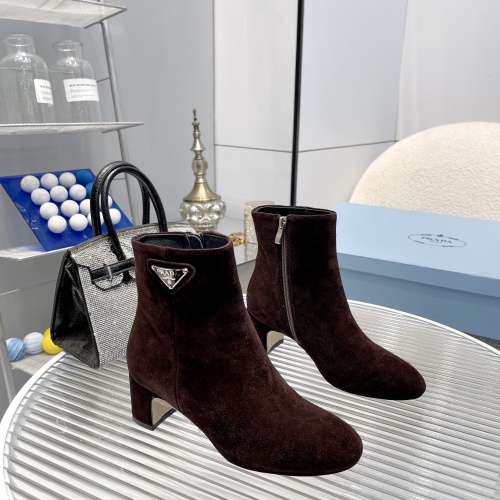 Replica Prada Boots For Women #1127918 $102.00 USD for Wholesale