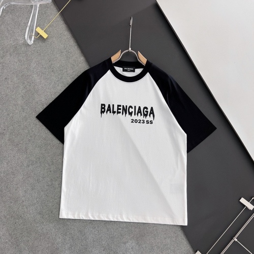 Balenciaga T-Shirts Short Sleeved For Men #1128180