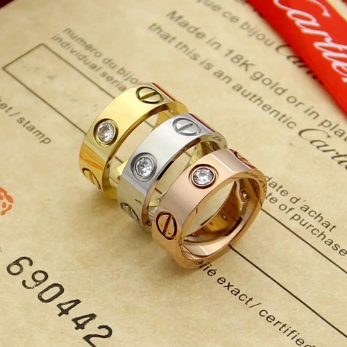 Replica Cartier Rings For Unisex #1128194 $23.00 USD for Wholesale