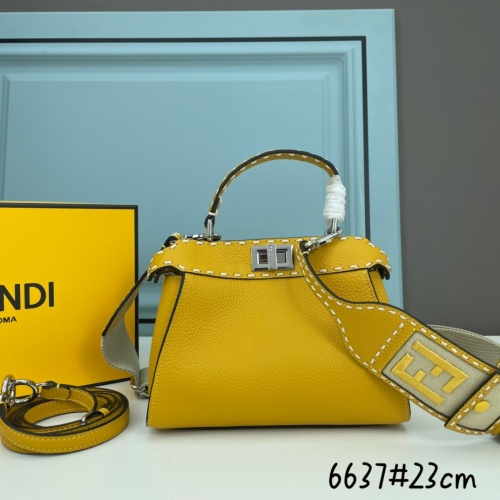 Fendi AAA Quality Handbags For Women #1128595 $150.00 USD, Wholesale Replica Fendi AAA Quality Handbags