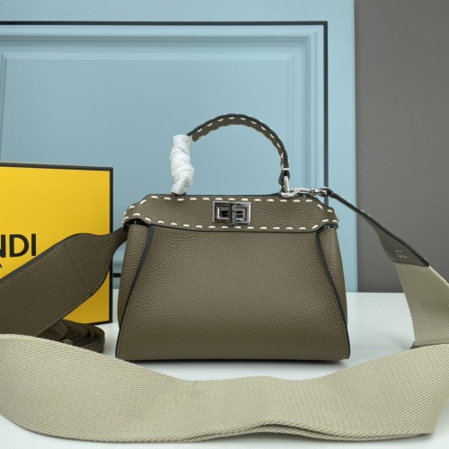 Replica Fendi AAA Quality Handbags For Women #1128597 $150.00 USD for Wholesale