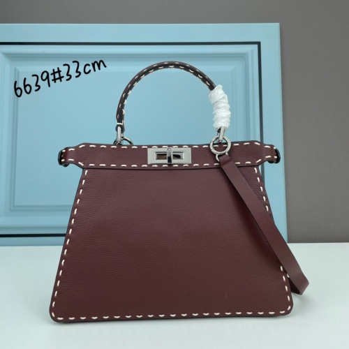 Fendi AAA Quality Handbags For Women #1128603 $150.00 USD, Wholesale Replica Fendi AAA Quality Handbags