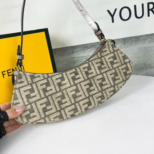 Replica Fendi AAA Quality Shoulder Bags For Women #1128625 $96.00 USD for Wholesale