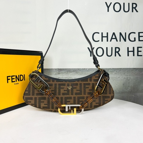 Fendi AAA Quality Shoulder Bags For Women #1128626