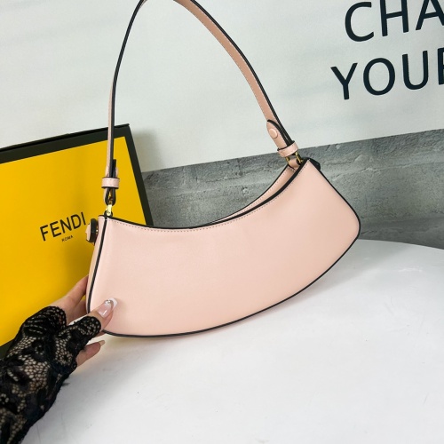 Replica Fendi AAA Quality Shoulder Bags For Women #1128628 $96.00 USD for Wholesale