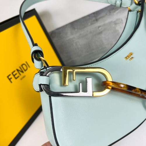Replica Fendi AAA Quality Shoulder Bags For Women #1128630 $96.00 USD for Wholesale