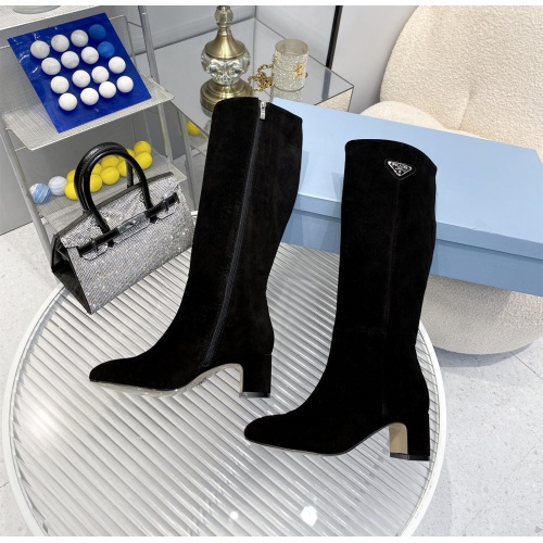 Replica Prada Boots For Women #1128638 $125.00 USD for Wholesale