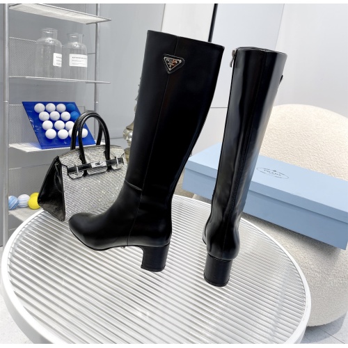 Replica Prada Boots For Women #1128639 $125.00 USD for Wholesale
