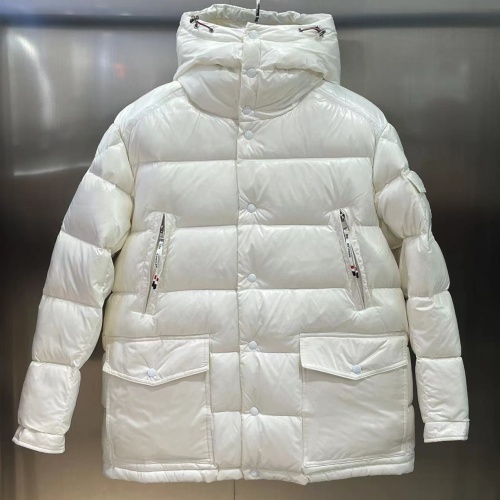 Moncler Down Feather Coat Long Sleeved For Men #1128736 $192.00 USD, Wholesale Replica Moncler Down Feather Coat