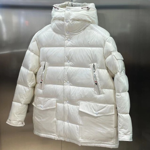Replica Moncler Down Feather Coat Long Sleeved For Men #1128736 $192.00 USD for Wholesale