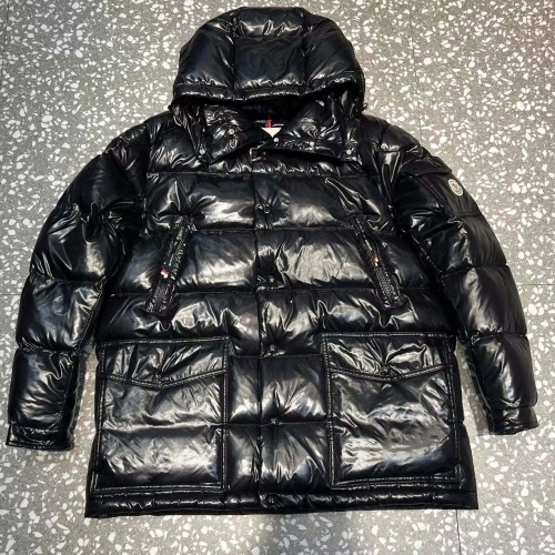 Replica Moncler Down Feather Coat Long Sleeved For Men #1128738 $192.00 USD for Wholesale